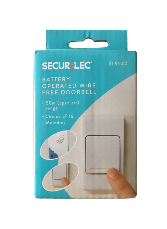 Securlec Wireless Doorbell & Chime 50m