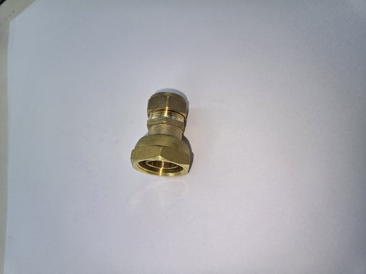 Securplumb Compression Straight Tap Connector 15mm x 3/4"