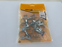 Securplumb Hose Clip Thumb Screw 25-50mm Pack 10