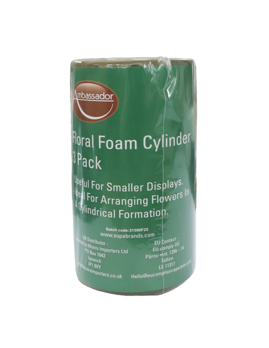 Ambassador Floral Foam Cylinder Pack 3