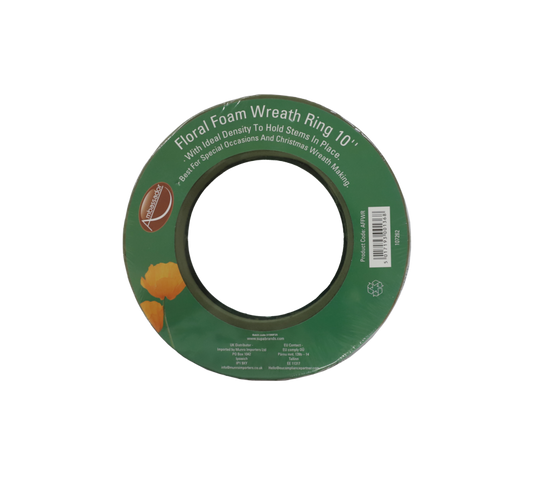 Ambassador Floral Foam Wreath Ring 10"