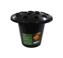 Ambassador Black Grave Vase Flower Insert