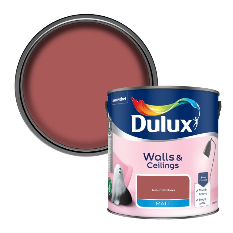Dulux Matt 2.5L Auburn Embers