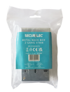 Securlec 2 Gang Metal Box 25mm