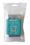 Securlec 2 Gang Metal Box 25mm