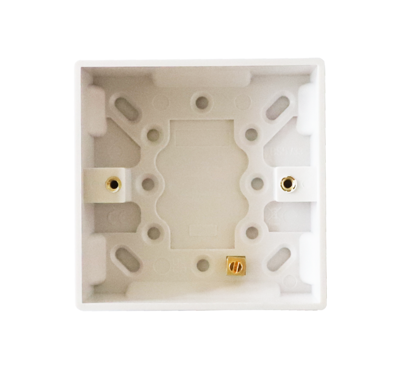 Securlec Surface Pattress Box 1g Square 16mm