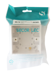 Securlec Surface Pattress Box 1g Square 25mm