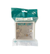 Securlec Single Pattress Box Bagged 35mm
