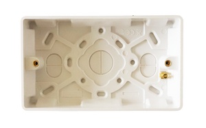 Securlec Double Pattress Box 25mm
