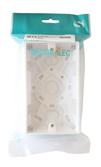 Securlec Double Pattress Box 25mm