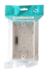 Securlec Double Pattress Box 47mm