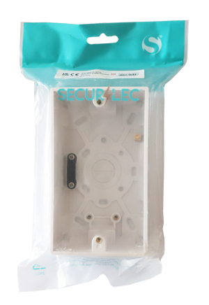 Securlec Double Pattress Box 47mm