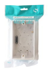 Securlec Double Pattress Box 47mm