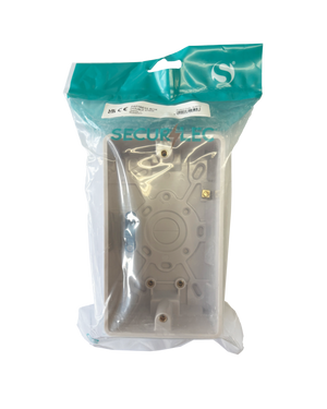Securlec Double Pattress Box 47mm