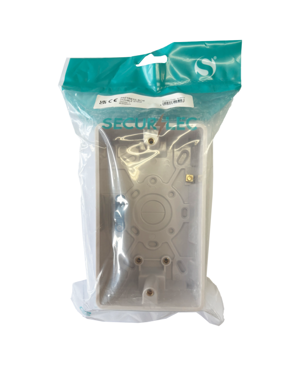 Securlec Double Pattress Box 47mm