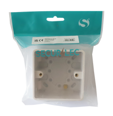 Securlec Single Pattress Box 47mm
