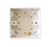Securlec Single Pattress Box Square 47mm