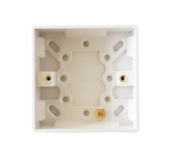 Securlec Single Pattress Box Square 47mm