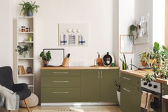 d-c-fix® Uni Matt Olive Green Self Adhesive Film 67.5cm x 2m