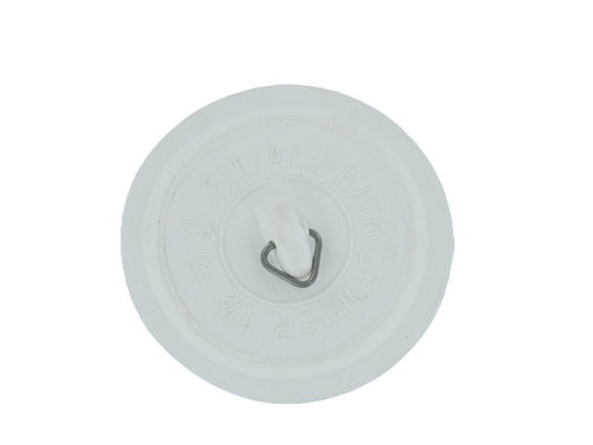 Securplumb Self Park White Rubber Bath Single
