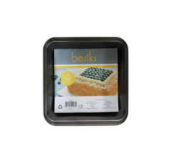 Basiks Non Stick Square Cake Tin 9"