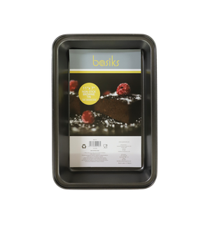 Basiks Non Stick Brownie Tin 11 x 7"