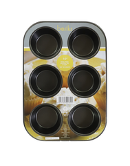 Basiks 6 Cup Muffin Pan