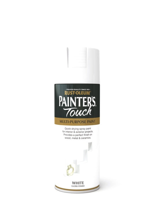 Rustoleum Painter's Touch Aerosol 400ml White Gloss