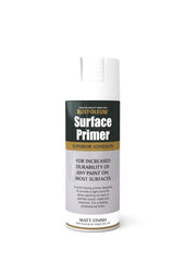 Rustoleum Surface Primer Aerosol 400ml White Matt