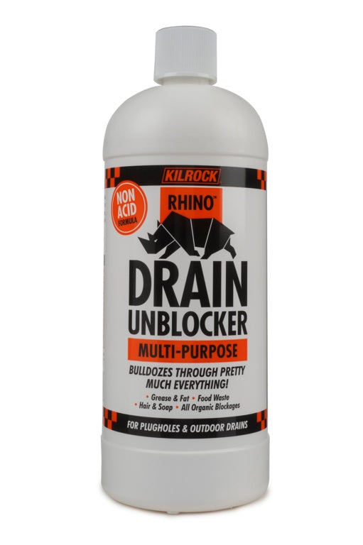 Kilrock Rhino Drain Unblocker Multi-Purpose 1L