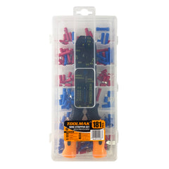 Toolmak Wire Stripper & Terminals Set 270 Piece