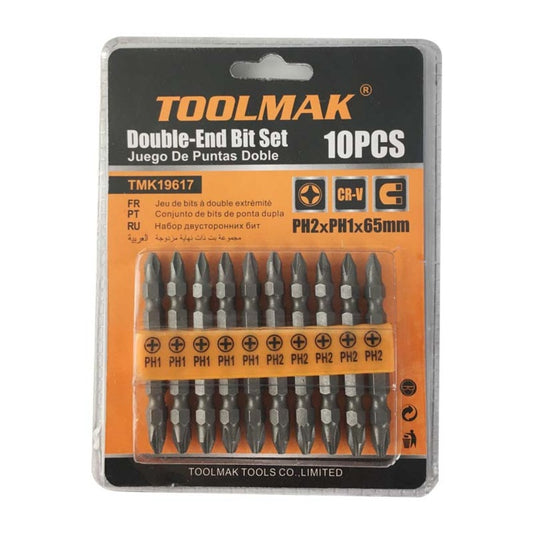 Toolmak Double End Bit Set 10 Piece