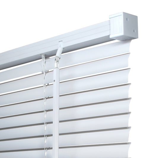 RENAISSANCE PVC Wide Venetian Blind White 45cm