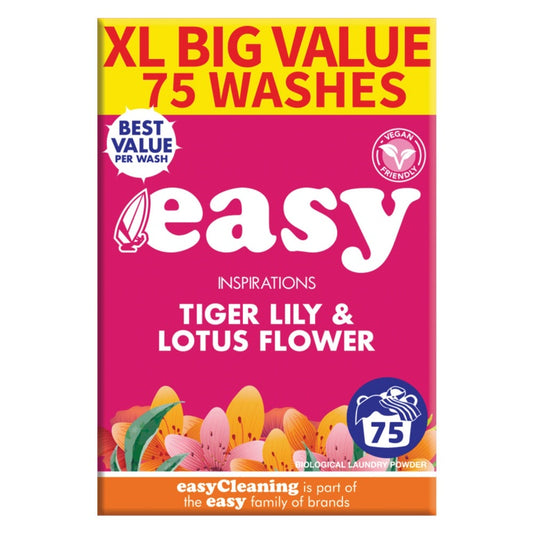 Easy Washing Powder 75 Wash Tiger Lily Lotus Flower