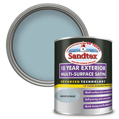Sandtex 10 Year Exterior Multi Surface Satin 750ml Anthracite