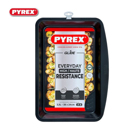 Pyrex Rectangular Roaster PX Glide 34 x 24cm