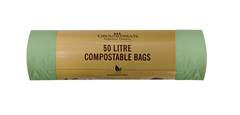 Groundsman Compostable Bag 50L 660 x 680