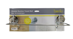 Basiks Suction Towel Rail Chrome