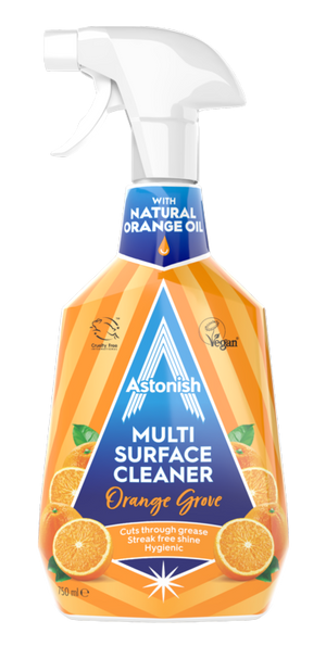 Astonish Multi Surface Cleaner 750ml Orange Grove