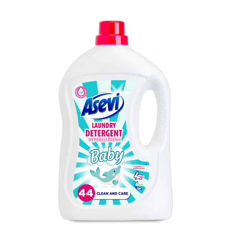 Asevi Liquid Laundry Detergent Baby 44 Wash