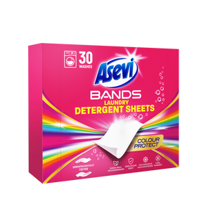 Asevi Detergent Sheets Pack 30 Colour Protect