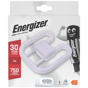 Energizer LED 2D Lamp GR10Q 4pin 7w 750lm 4000k