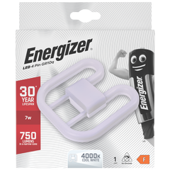 Energizer LED 2D Lamp GR10Q 4pin 7w 750lm 4000k