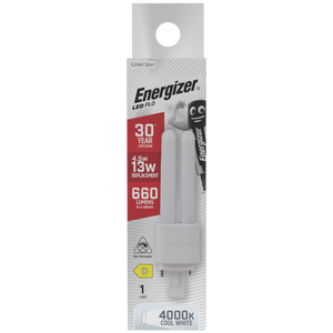 Energizer LED PLD G24D 2 Pin 4.5w 600lm 4000k