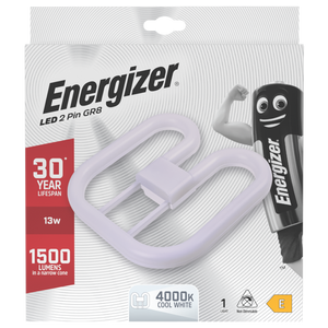 Energizer LED 2D Lamp GR8 2 pin 13w 1500lm 4000k