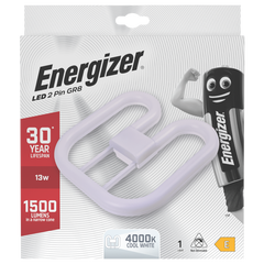 Energizer LED 2D Lamp GR8 2 pin 13w 1500lm 4000k