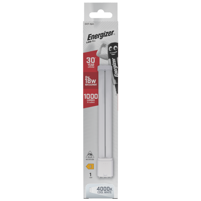 Energizer LED PLL 2G11 4 Pin 8W 1000lm 4000k