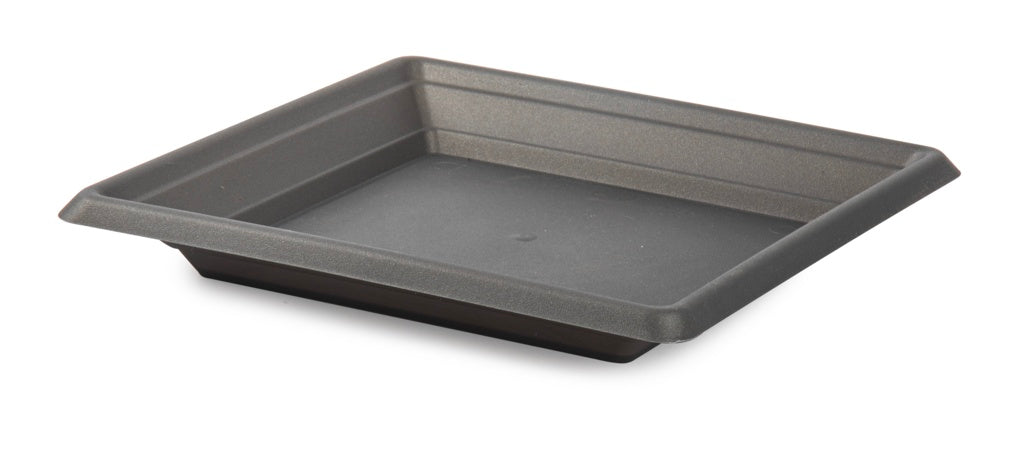 Plasticforte Square Saucer Anthracite 20cm