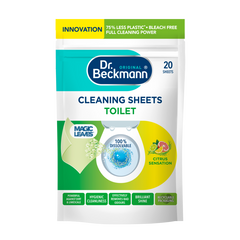 Dr Beckmann Toilet Cleaning Leaves 20 Sheets Citrus Sensation