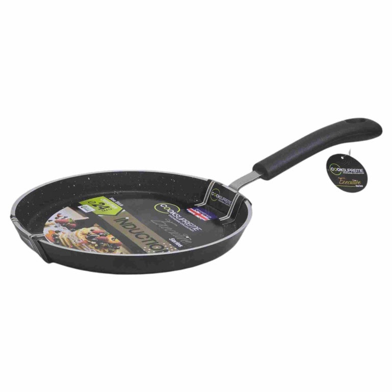 Executive Marble Induction Non Stick Crepe Pan 24cm